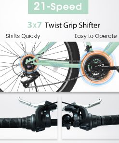 ECARPAT A26208D Mountain Bike 24/26 Inch