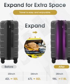 28 Inch Hardshell ABS Checked Luggage