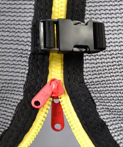 14FT Trampoline with Basketball Hoop Inflator and Ladder