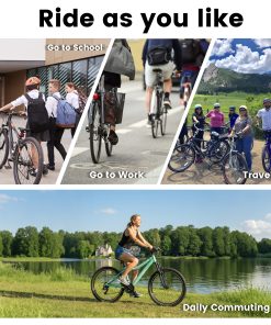 ECARPAT A26208D Mountain Bike 24/26 Inch