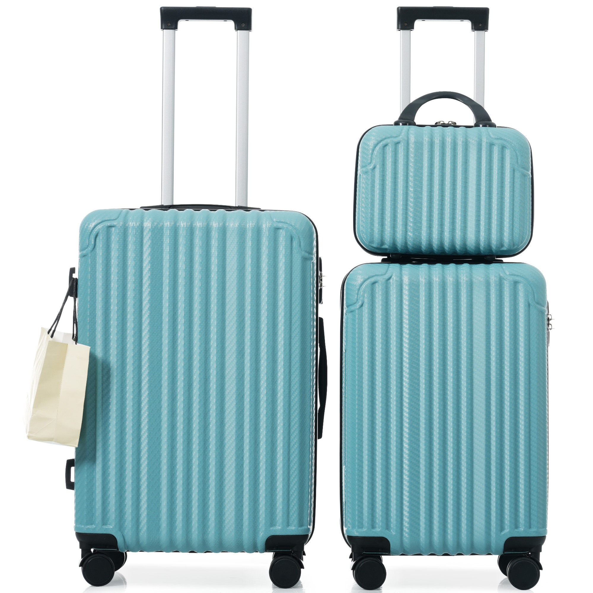 Durable Hardshell 3-Piece Luggage Set