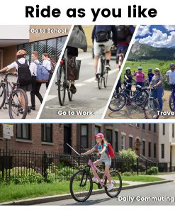 ECARPAT A24208D Mountain Bike 24/26 Inch