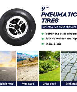 Outdoor Compact Mobility Scooter With Windshield