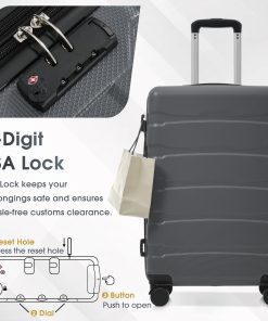 28 Inch Hardshell ABS Checked Luggage