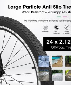 ECARPAT A24208D Mountain Bike 24/26 Inch