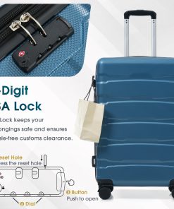 28 Inch Hardshell ABS Checked Luggage