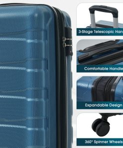 20 Inch Hardshell ABS Carry on Luggage