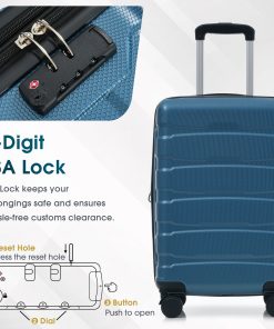 20 Inch Hardshell ABS Carry on Luggage