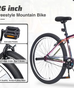 ZUKKA 26 Inch Freestyle Bike for Teens