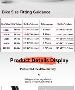 FKZNPJ 18 Inch Sporty Kids Bike