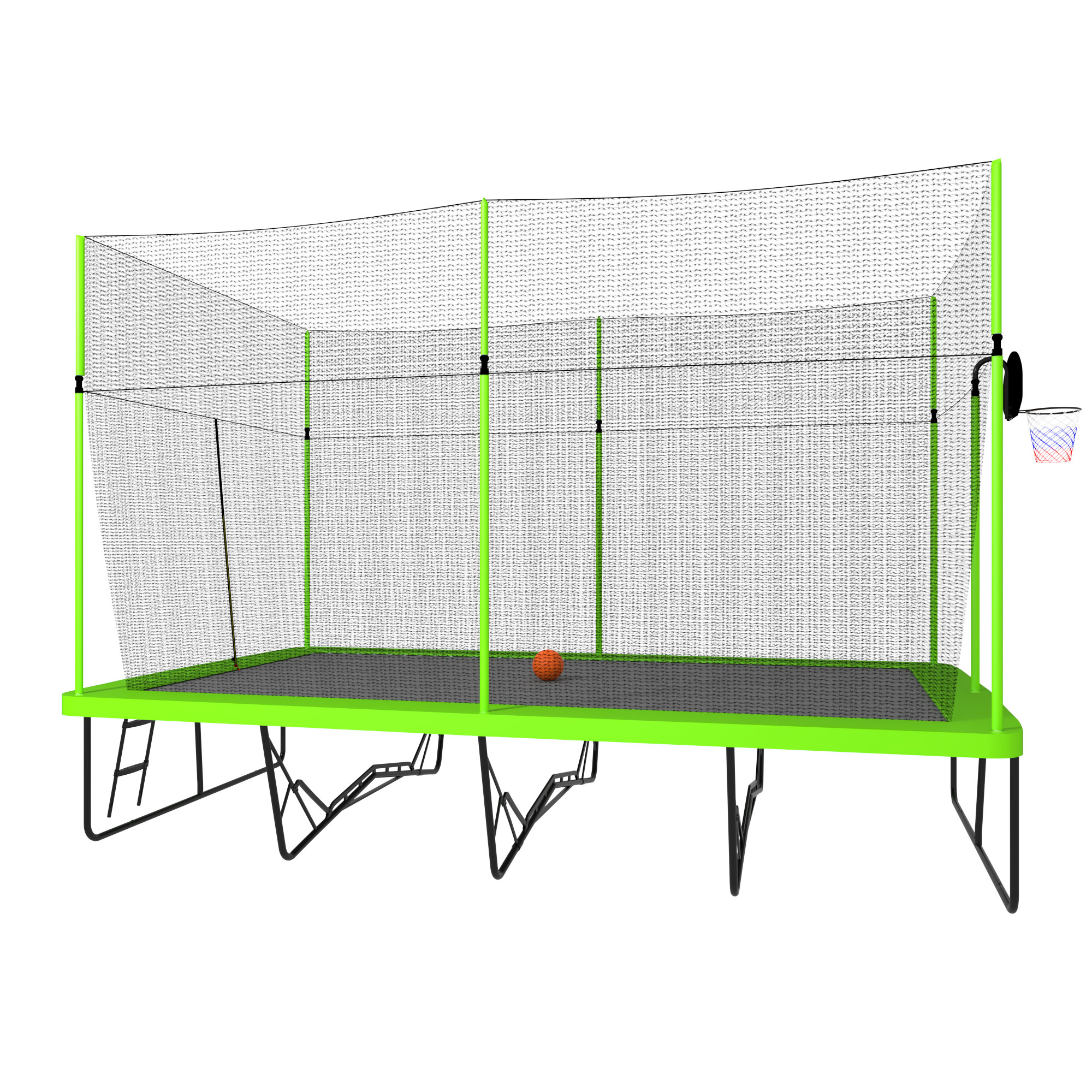10*17FT Rectangule Trampoline