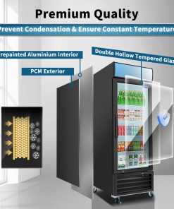 Orikool Glass Door Merchandiser Refrigerator