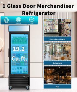 Orikool Glass Door Merchandiser Refrigerator