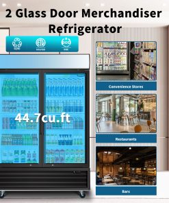 Orikool Swing Door Commercial Display Freezer