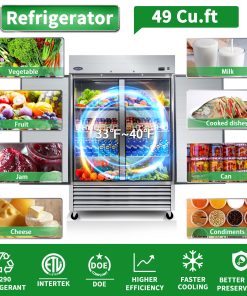Orikool 54" Commercial Refrigerator