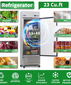 Orikool 27" Commercial Display Refrigerator