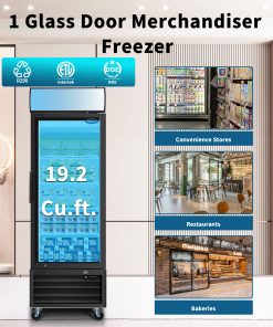 Orikool Glass Door Merchandiser Freezer