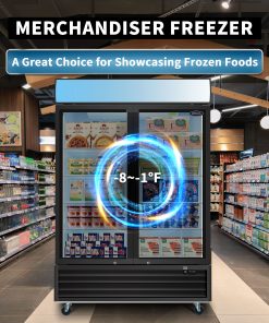 Orikool Glass Door Merchandiser Freezer