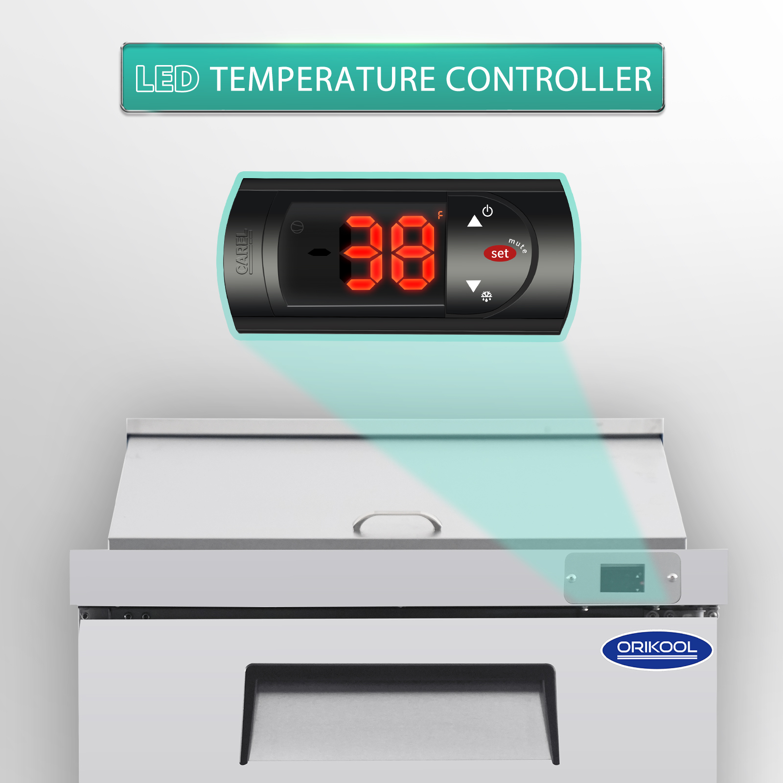 Orikool 29 IN Commercial Refrigerators