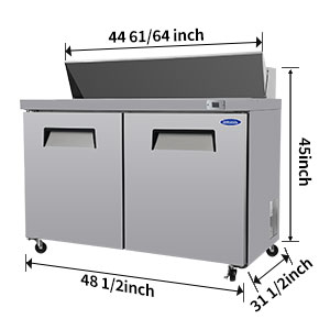 Orikool 48 IN Commercial Refrigerators