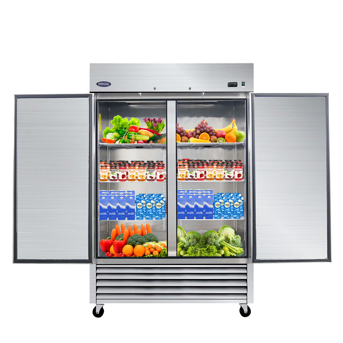 Orikool 54" Commercial Refrigerator