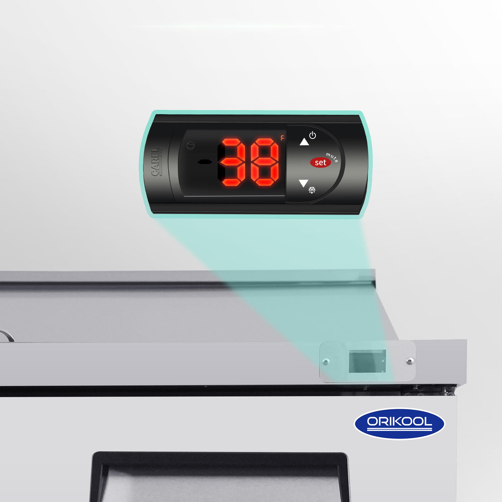 Orikool 72 In Commercial Refrigerators