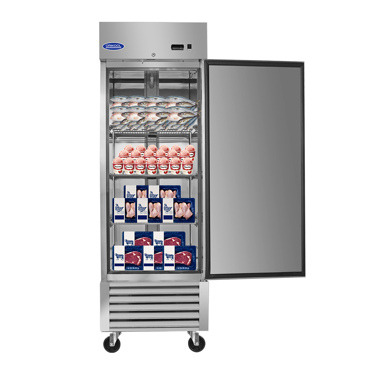 Orikool 27" Commercial Upright Freezer