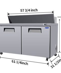 Orikool 60 In Commercial Refrigerators