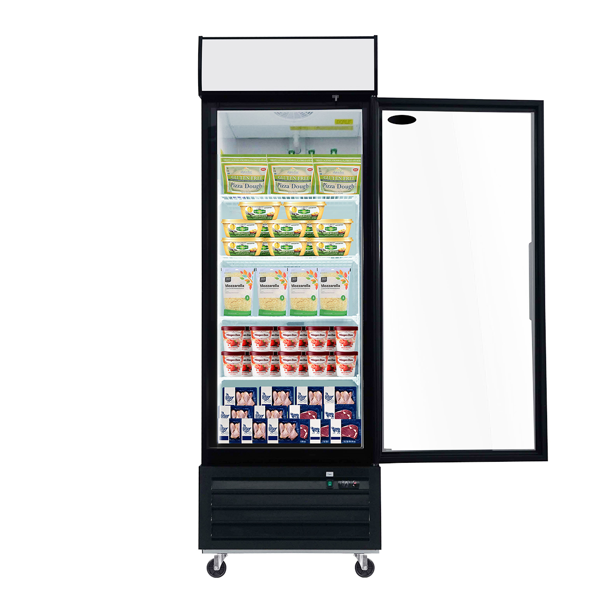 Orikool Glass Door Merchandiser Freezer