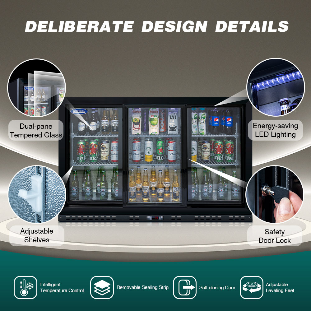 Orikool 53 Inch Beverage Refrigerators