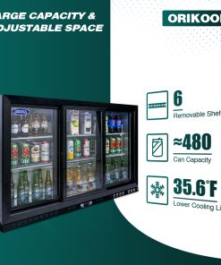 Orikool 53 Inch Beverage Refrigerators