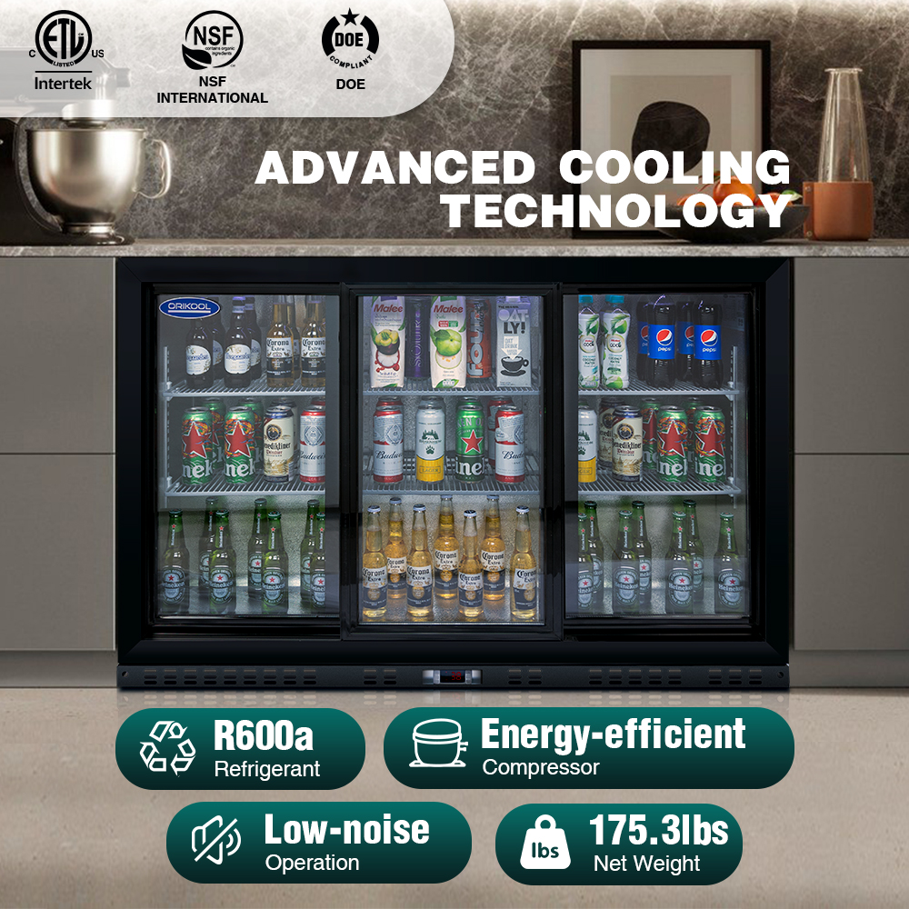 Orikool 53 Inch Beverage Refrigerators