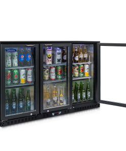 Orikool 3 Glass Door Beverage Refrigerators