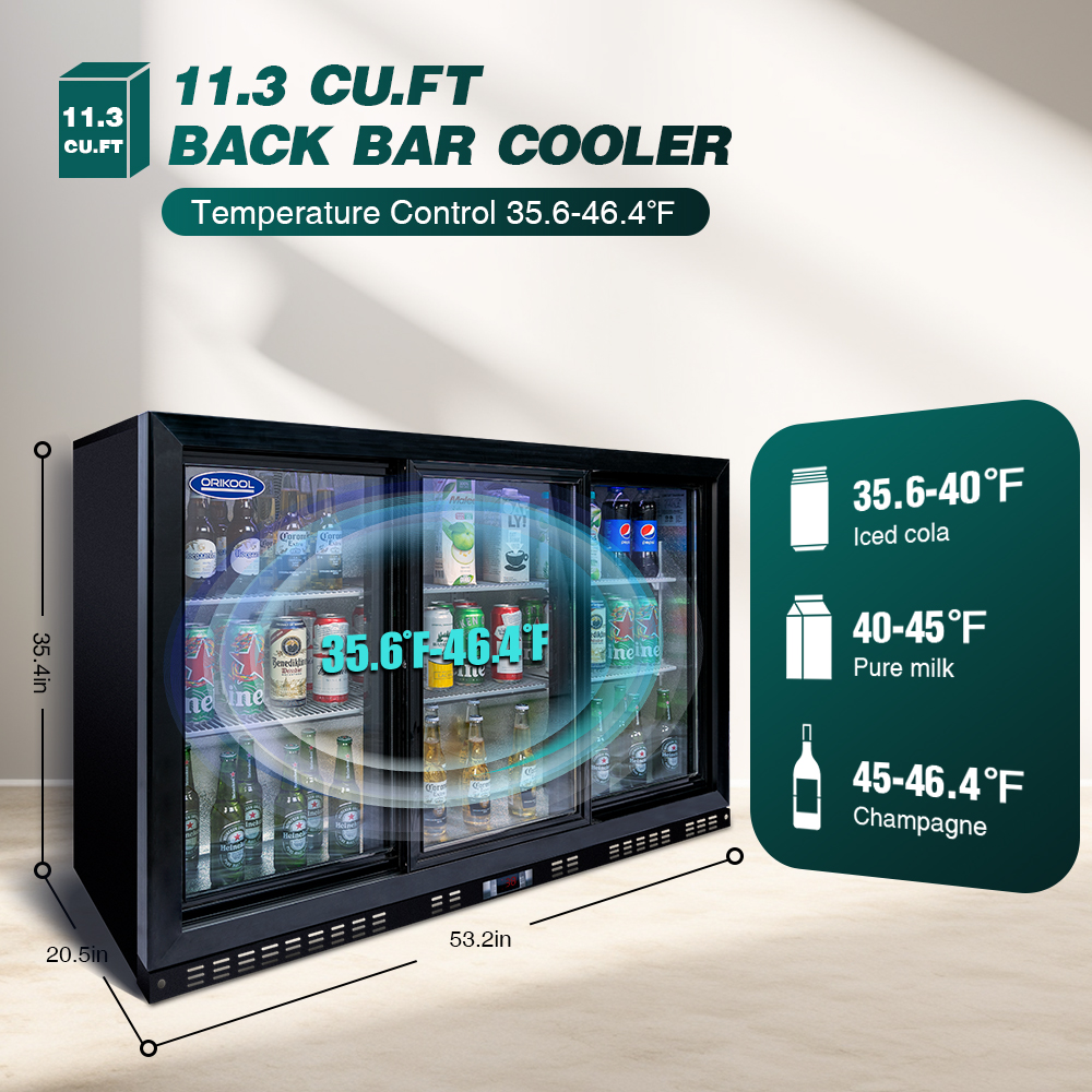Orikool 53 Inch Beverage Refrigerators
