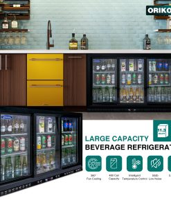 Orikool 53 Inch Beverage Refrigerators