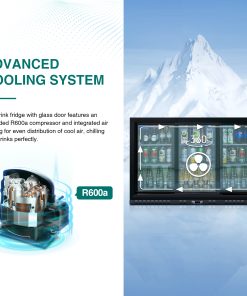 Orikool 53 Inch Beverage Refrigerators