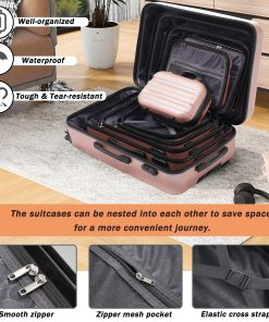 4 Piece of Hardshell ABS Luggage Set