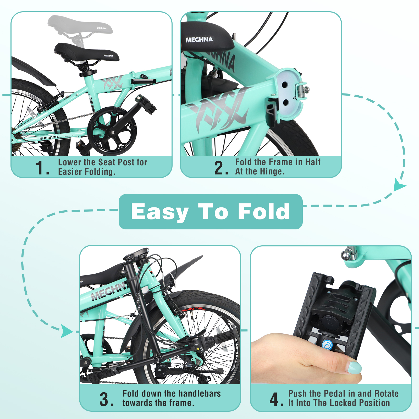 20" Folding Bike