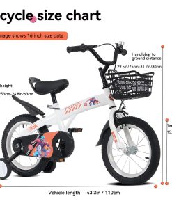 FKZNPJ 16 Inch Sporty Kids Bike