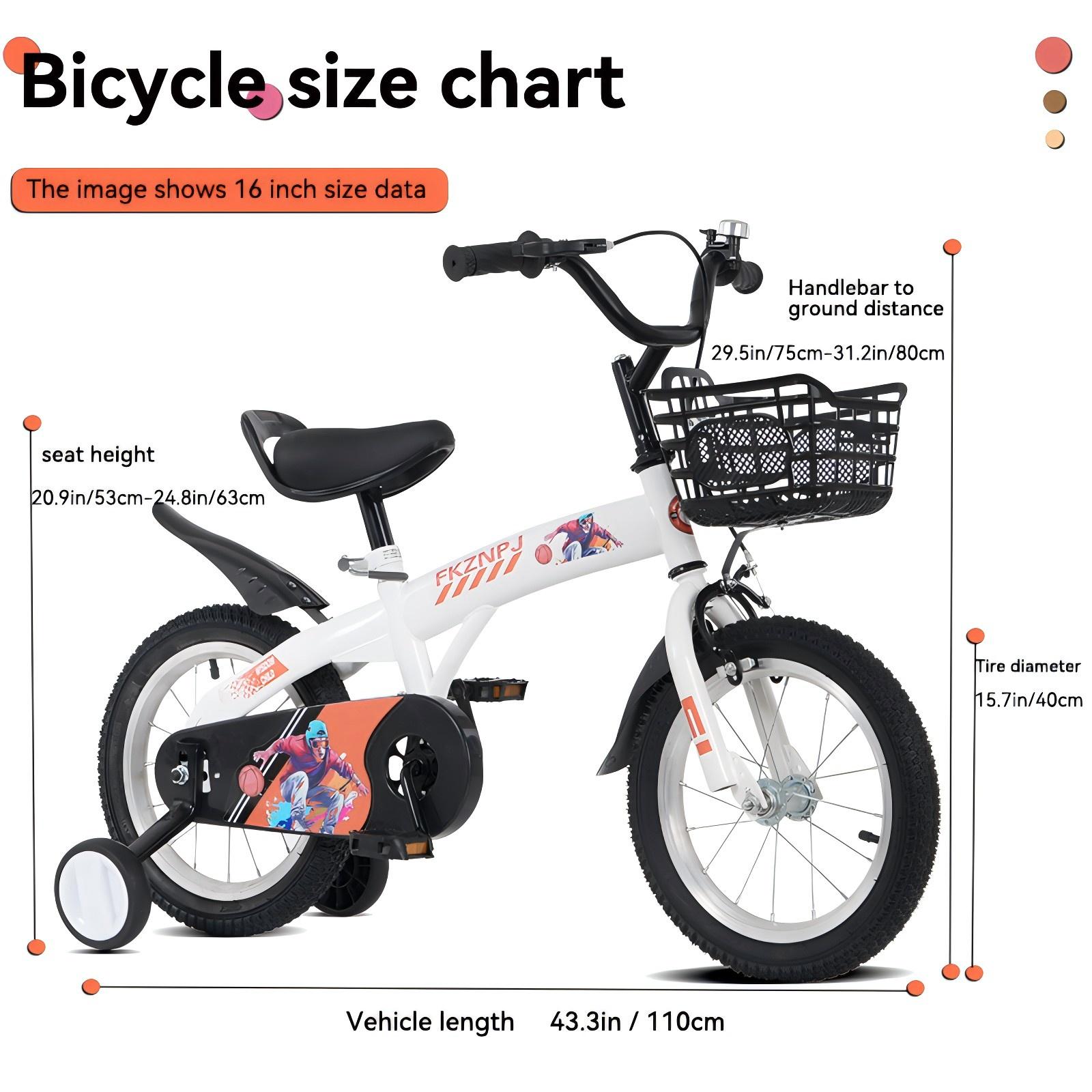 FKZNPJ 16 Inch Sporty Kids Bike