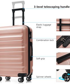 4 Piece of Hardshell ABS Luggage Set