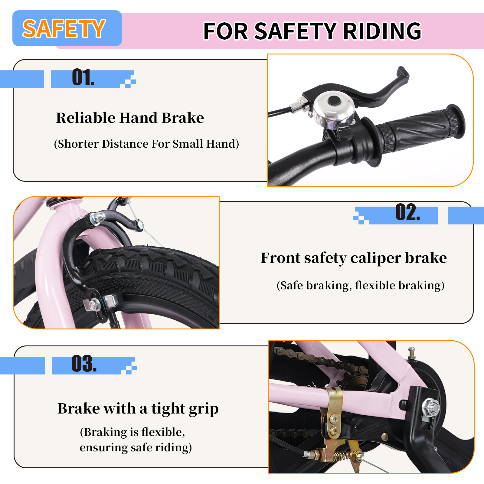 FKZNPJ 18 Inch Kids Bike