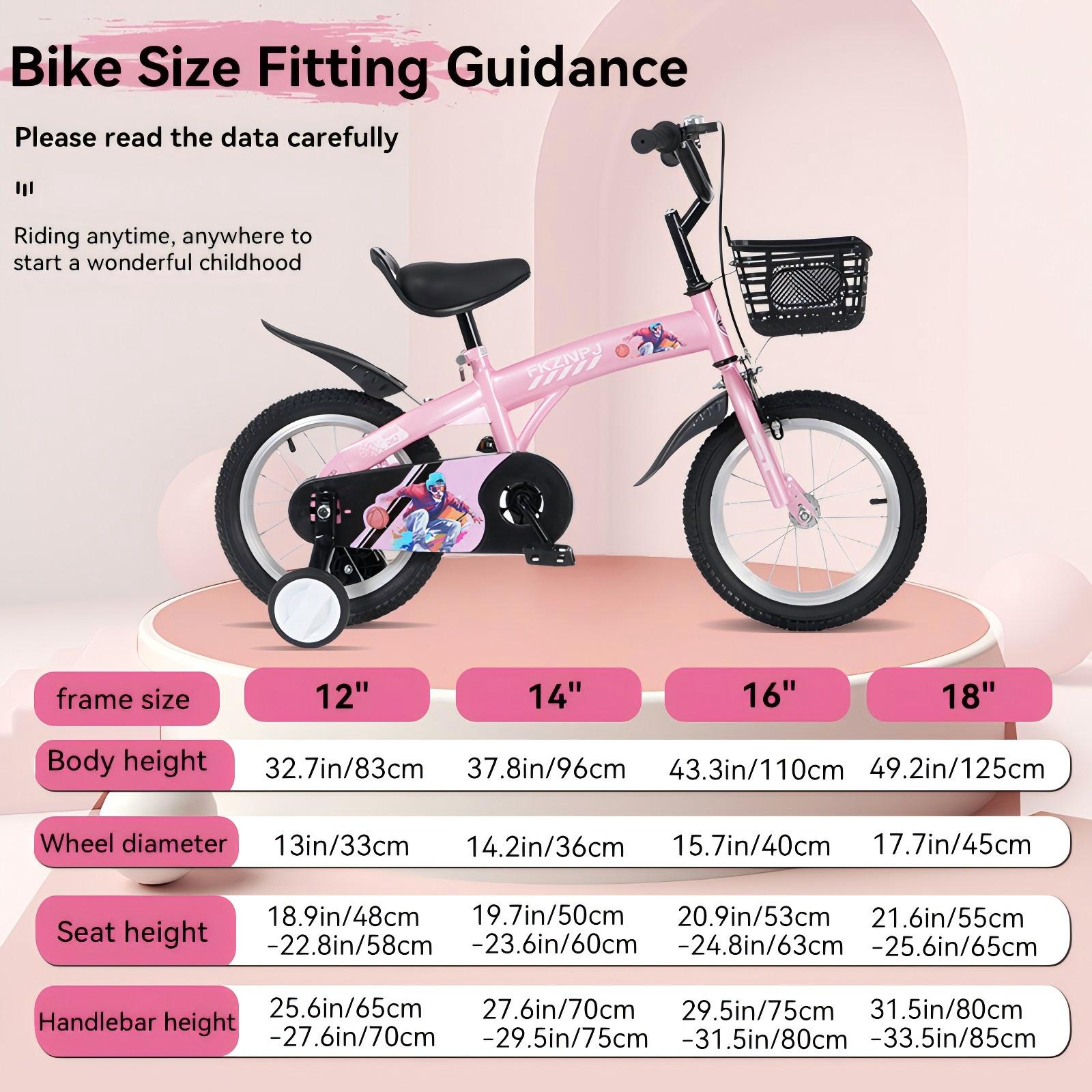 FKZNPJ 18 Inch Sporty Kids Bike
