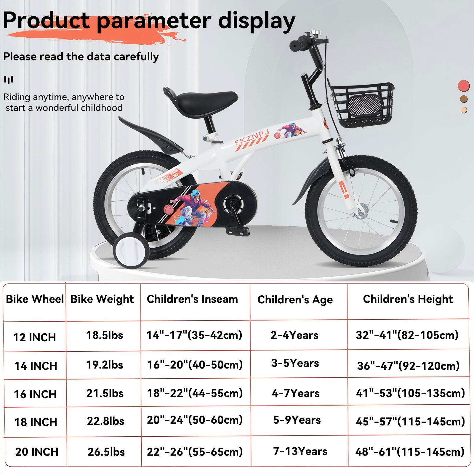 FKZNPJ 18 Inch Sporty Kids Bike