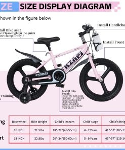 FKZNPJ 18 Inch Kids Bike