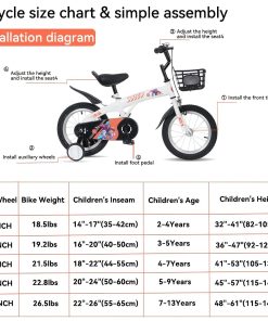 FKZNPJ 18 Inch Sporty Kids Bike