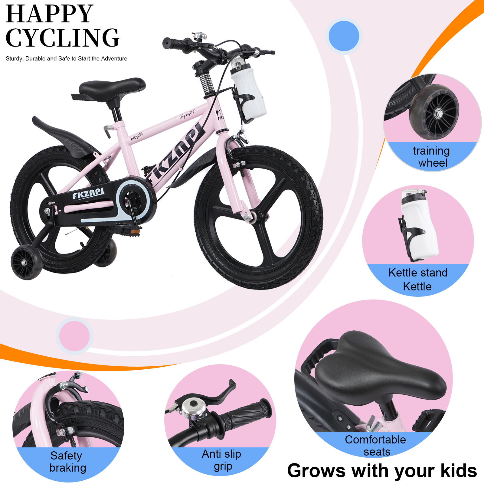 FKZNPJ 18 Inch Kids Bike