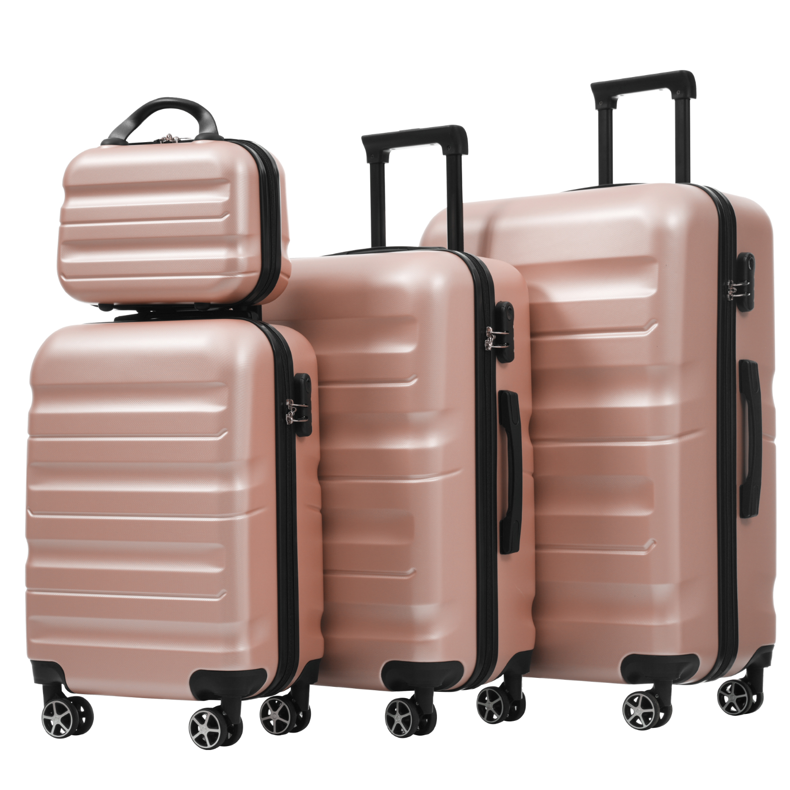 4 Piece of Hardshell ABS Luggage Set