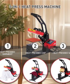 3 in 1 Combo Heat Press Machine