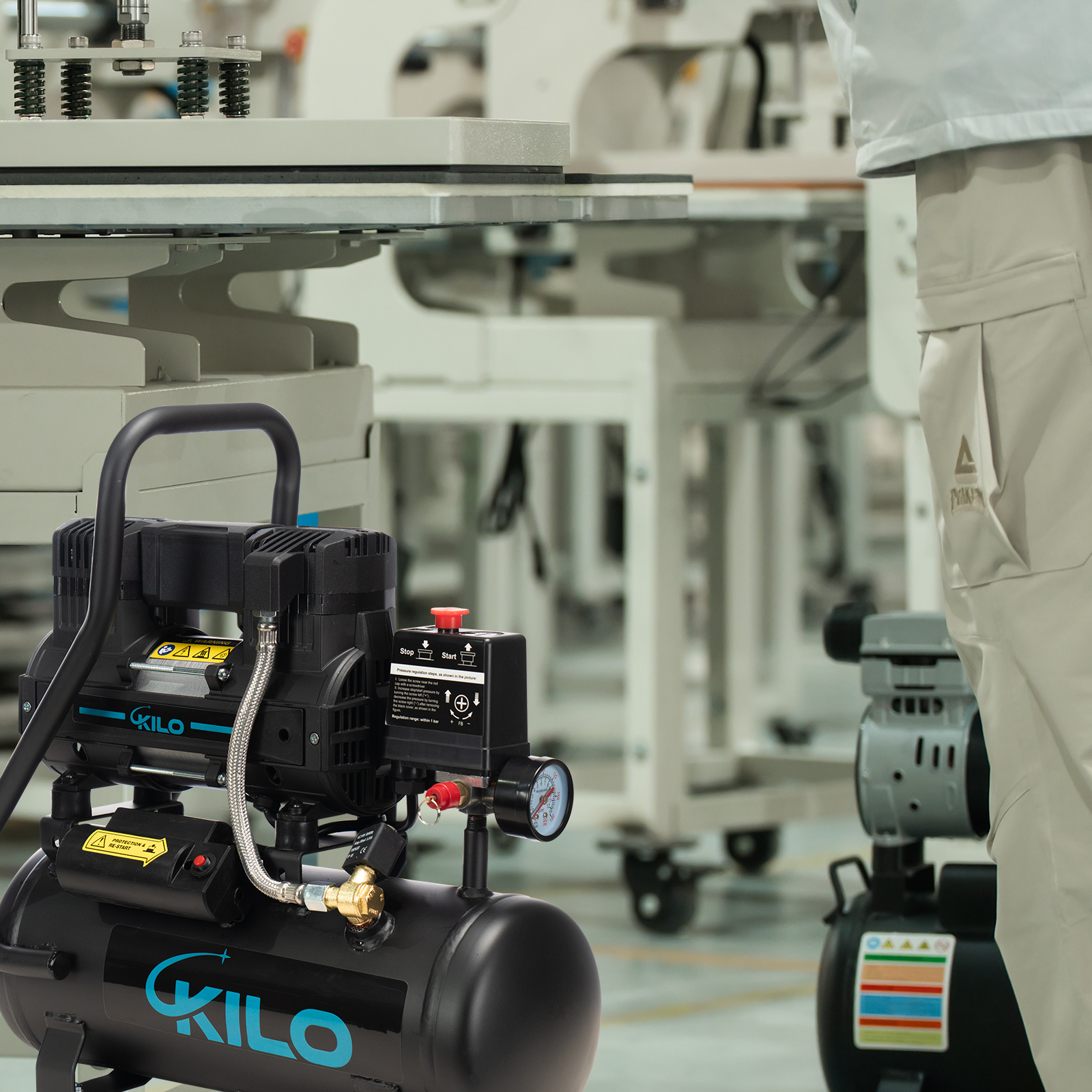 2 Gallon Oil Free Air Compressor